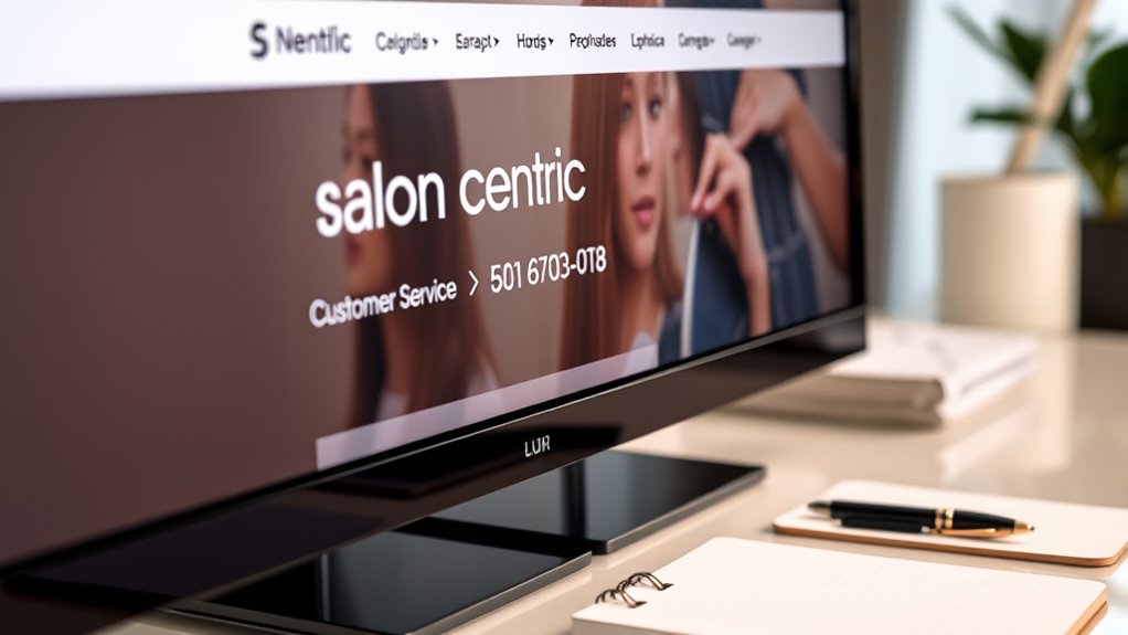 find salon centric number