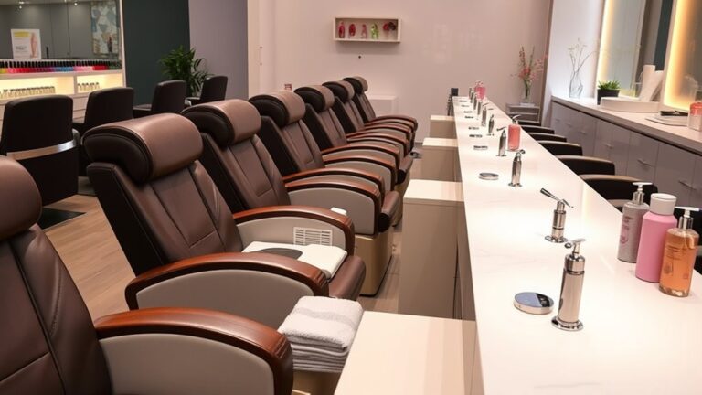 resort nail salon services