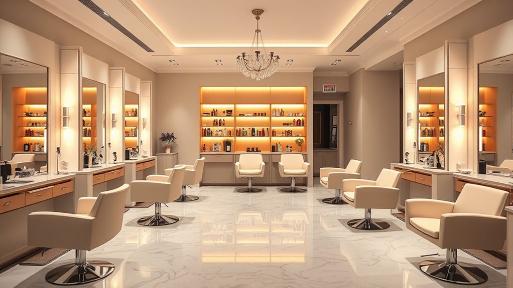 salon and spa services